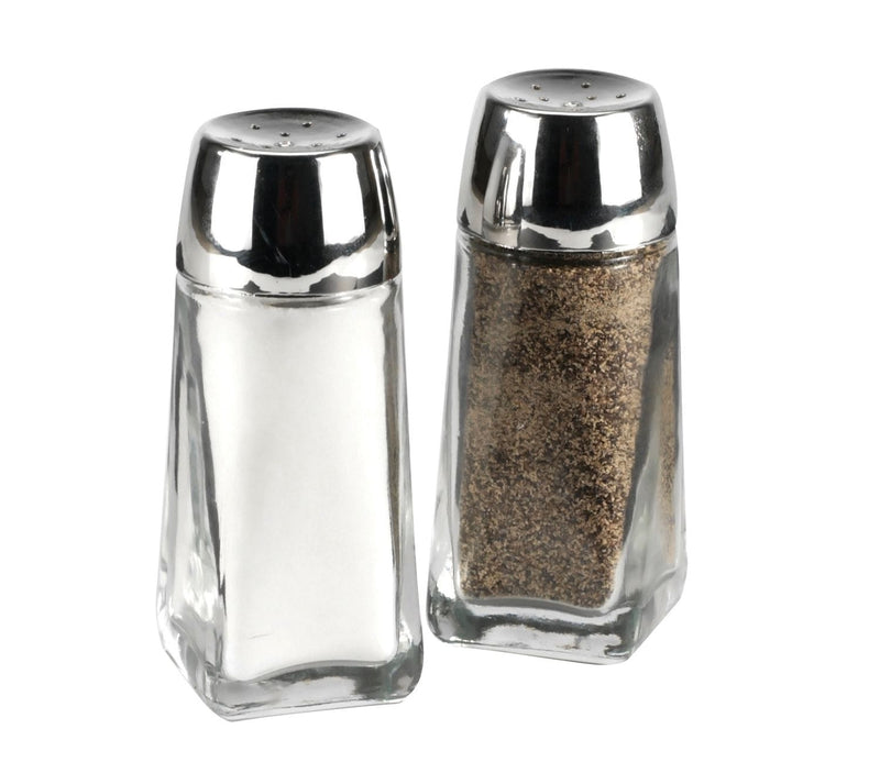 Anchor Hocking Glass Salt/Pepper Shaker, Dishwasher Safe, 4-in, 1-pc D8