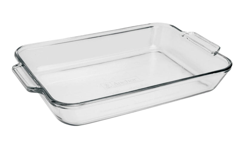 Anchor Hocking Oven Basics Glass Utility Roaster Pan, 5-qt F7