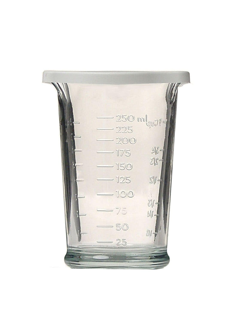 Anchor Hocking Triple-Pour Measuring Cup with Plastic Lid, 250-ml Z2