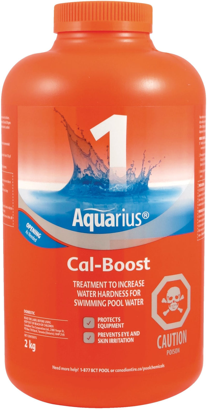 Aquarius Cal-Boost Step 1 Calcium Booster for Swimming Pools, 2-kg E1