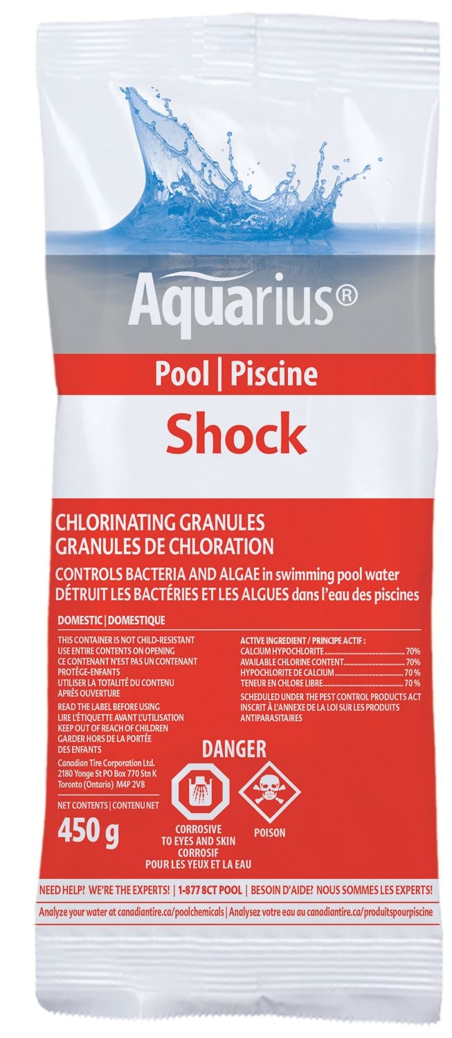 Aquarius Chlorinating Granules Shock, 450-g B6