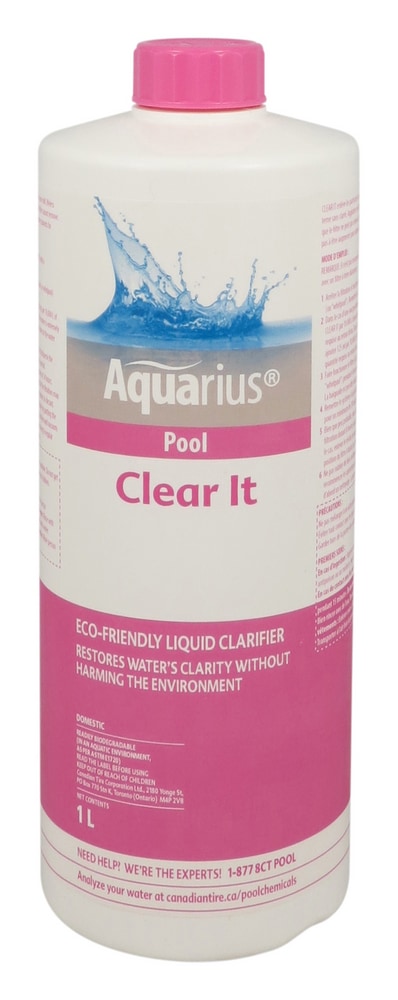 Aquarius Clear It Concentrated Water Clarifier, 1L K2