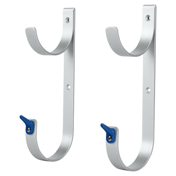 Aquarius Double Hook Pool Accessory Hanger Hooks, 2-pk, 8.5-in W1