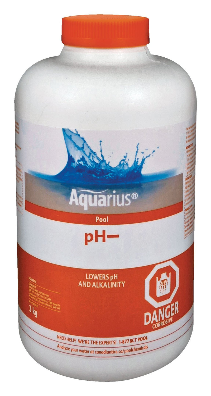 Aquarius pH - Pool pH Reducer, 3-kg O1