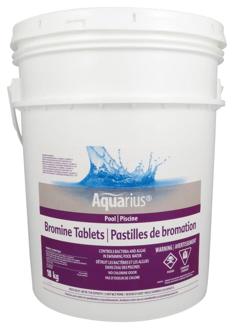 Aquarius Pool Bromine Tablets, 18-kg V0