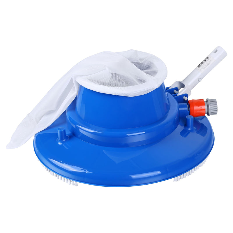 Aquarius Pool Leaf Skimmer with Roller Wheels & Brushes, Garden Hose attachment L9