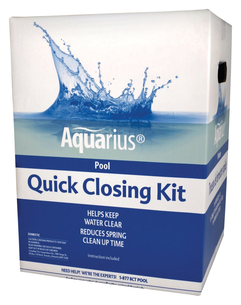 Aquarius Pool Quick Closing Kit with Floating Stabilizer Ring for Winterizing S8