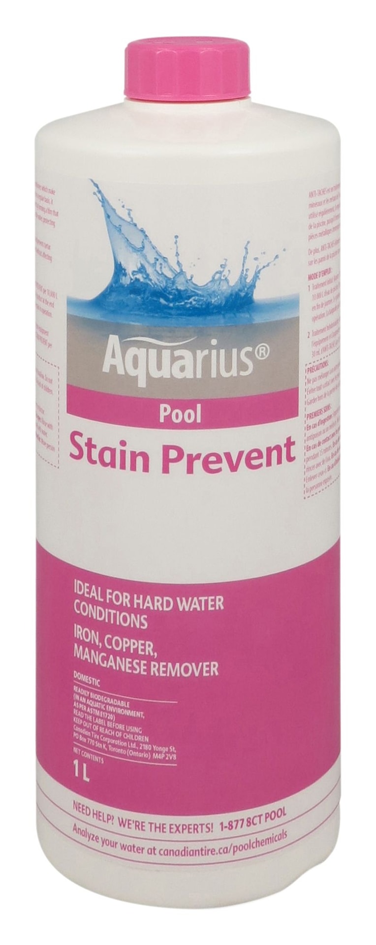Aquarius Pool Stain Prevent, 1-L T4