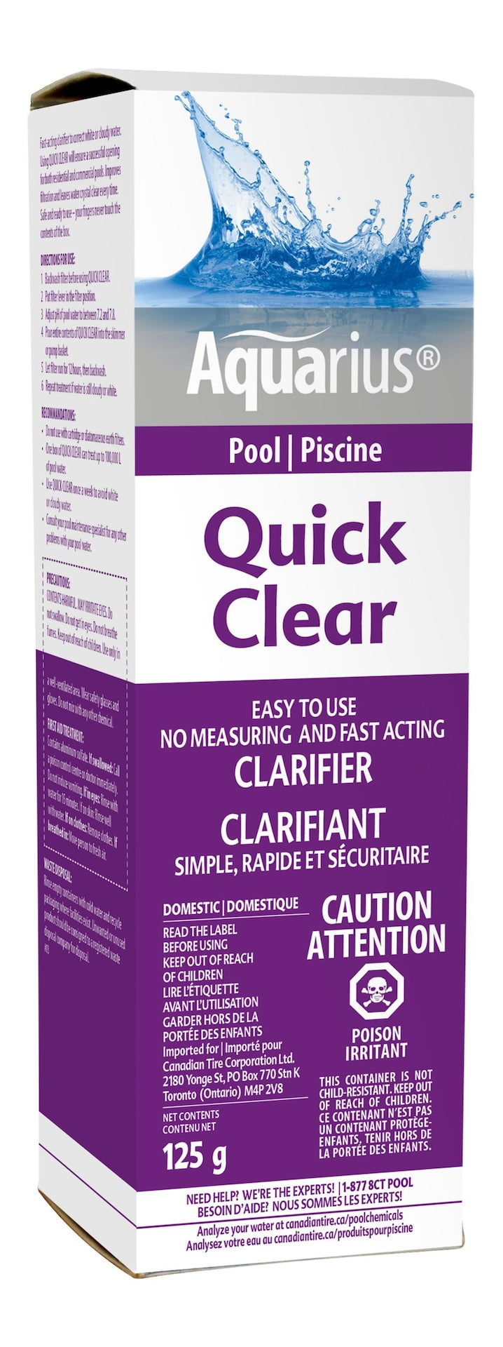 Aquarius Quick Clear Pool Clarifier