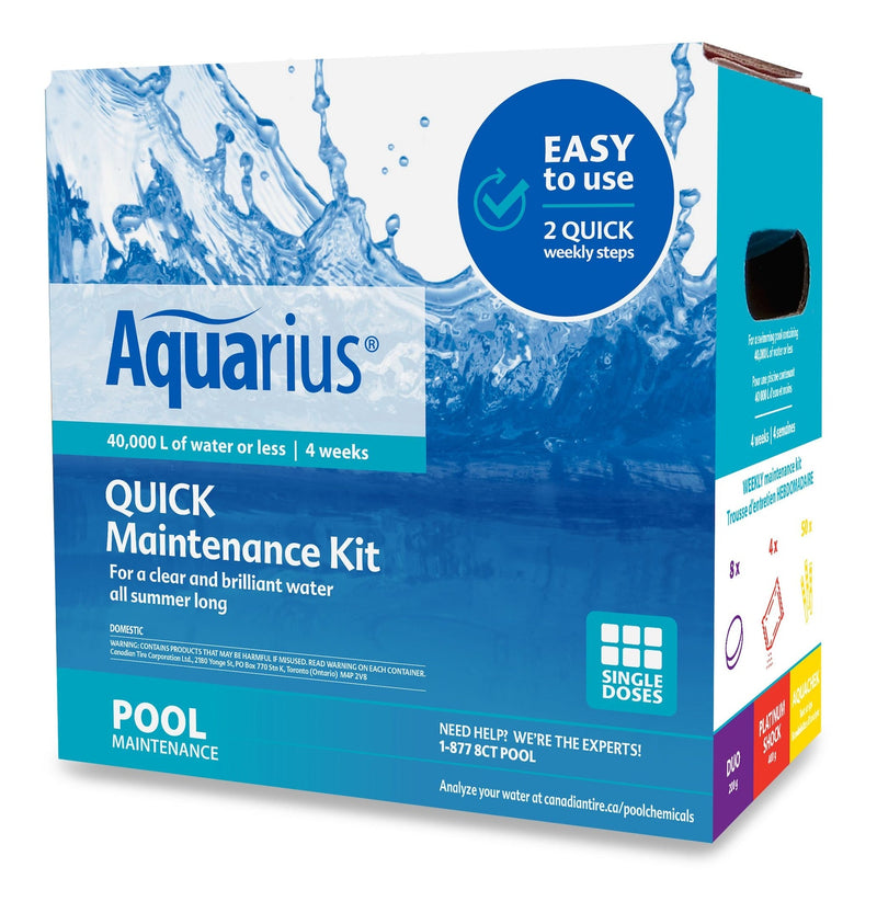 Aquarius Quick Maintenance Kit for Swimming Pool F4