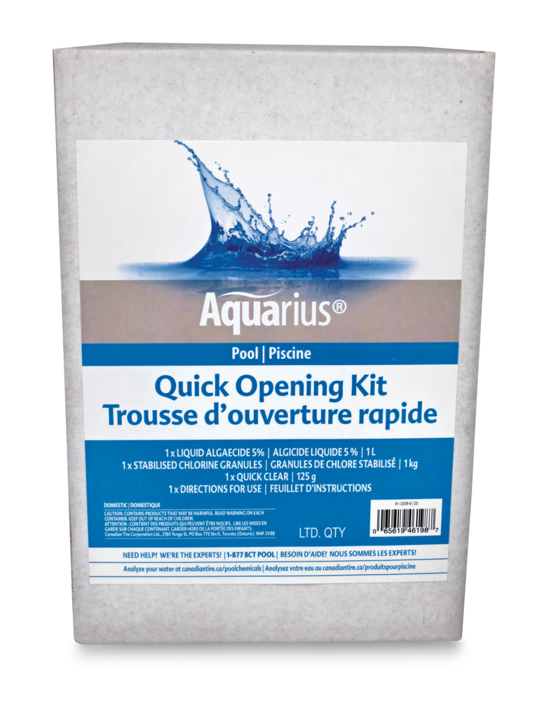 Aquarius Quick Pool Opening Kit, Above Ground Pools W6
