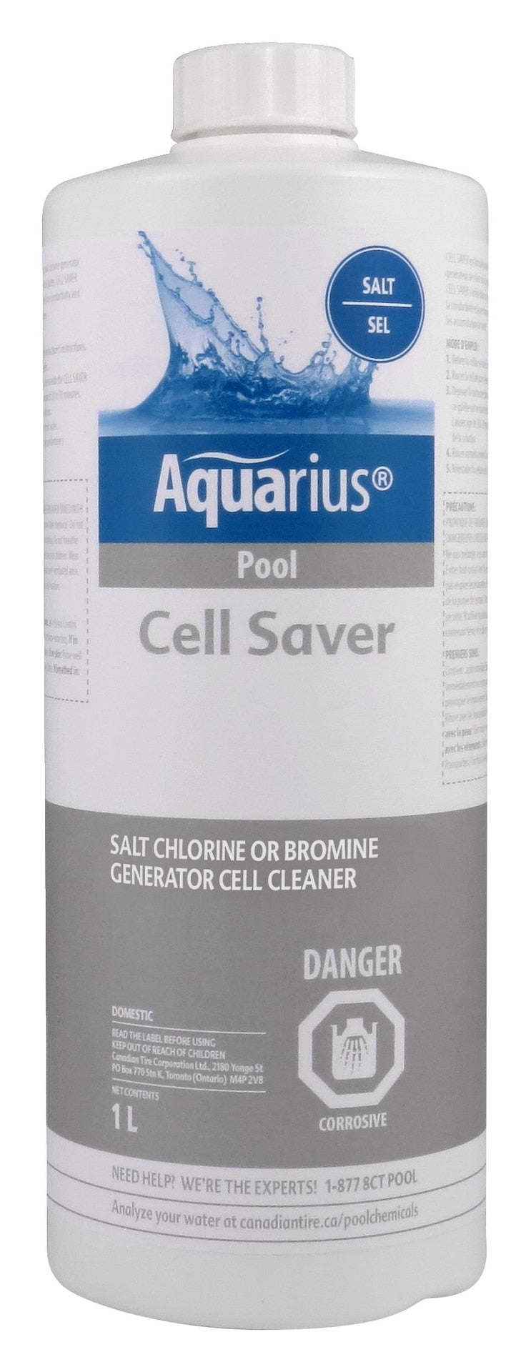 Aquarius Salt Pool Cell Saver, 1-L H0