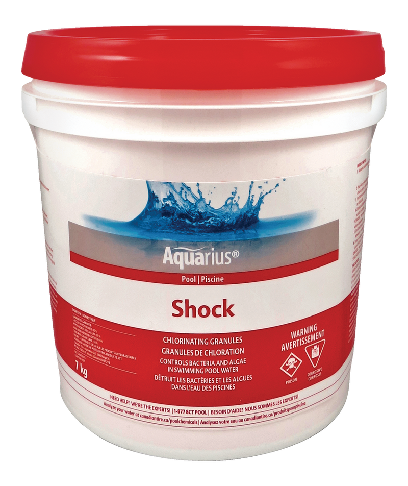 Aquarius Shock Granular Chlorine Shock, 7-kg T0