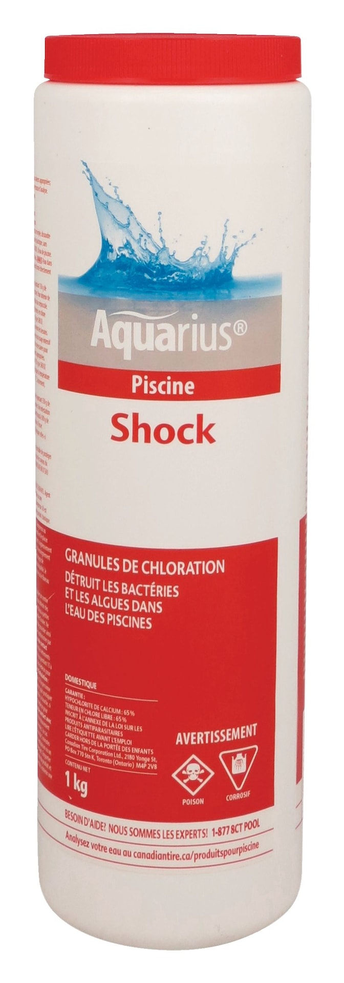 Aquarius Shock Granular Chlorine Shock R1