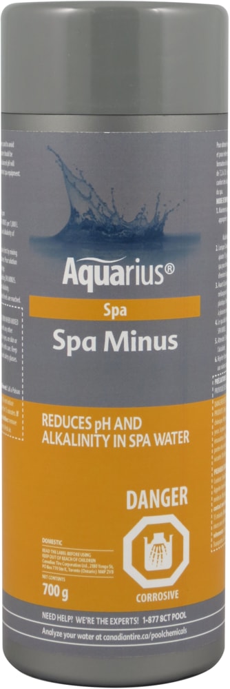 Aquarius Spa pH Minus, Reduces pH & Alkalinity in Water, 700-g I2