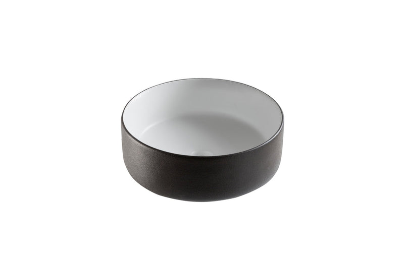 Arya Ceramic Vessel Bathroom Sink/Basin, Black A0