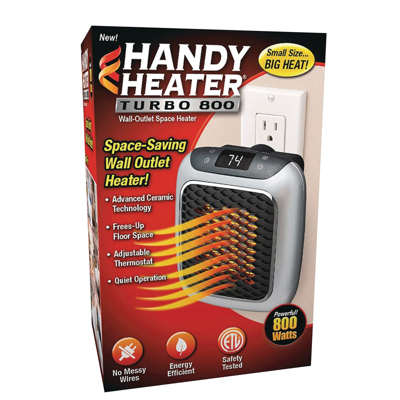 As Seen On TV Handy Heater Turbo 800 Space Heater Y8