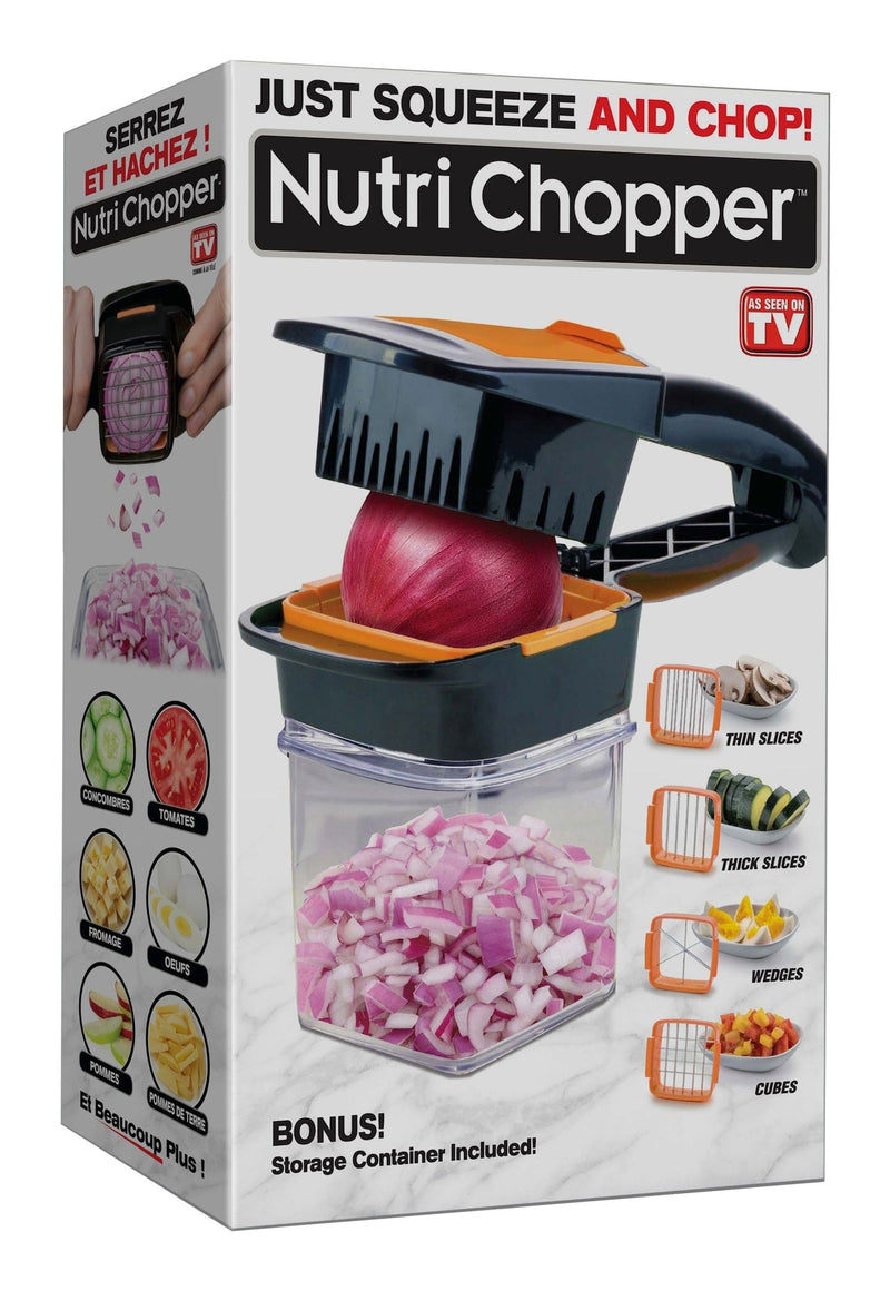 As Seen On TV Nutri Chopper Handheld Kitchen Slicer B5