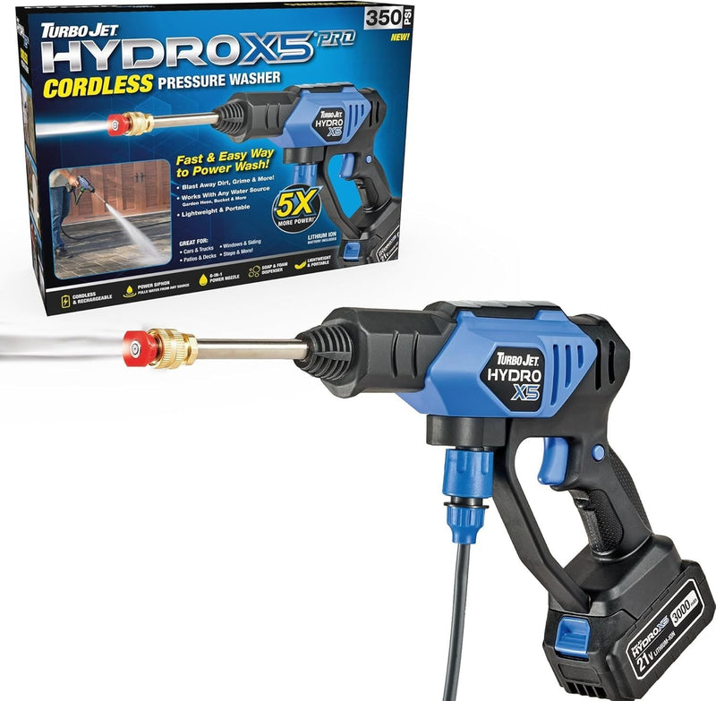 As Seen On TV TurboJet Cordless Pressure Washer F8