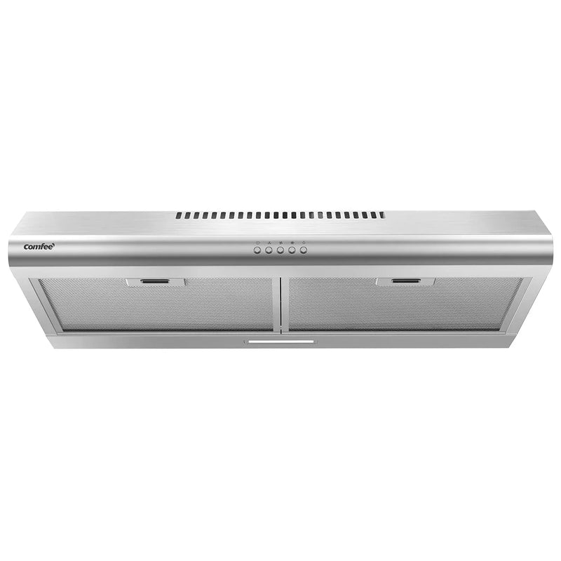 Comfee 30 inch Under Cabinet Ducted/Ductless Convertible Slim Vent Durable Stainless Steel Kitchen Reusable Filter O8