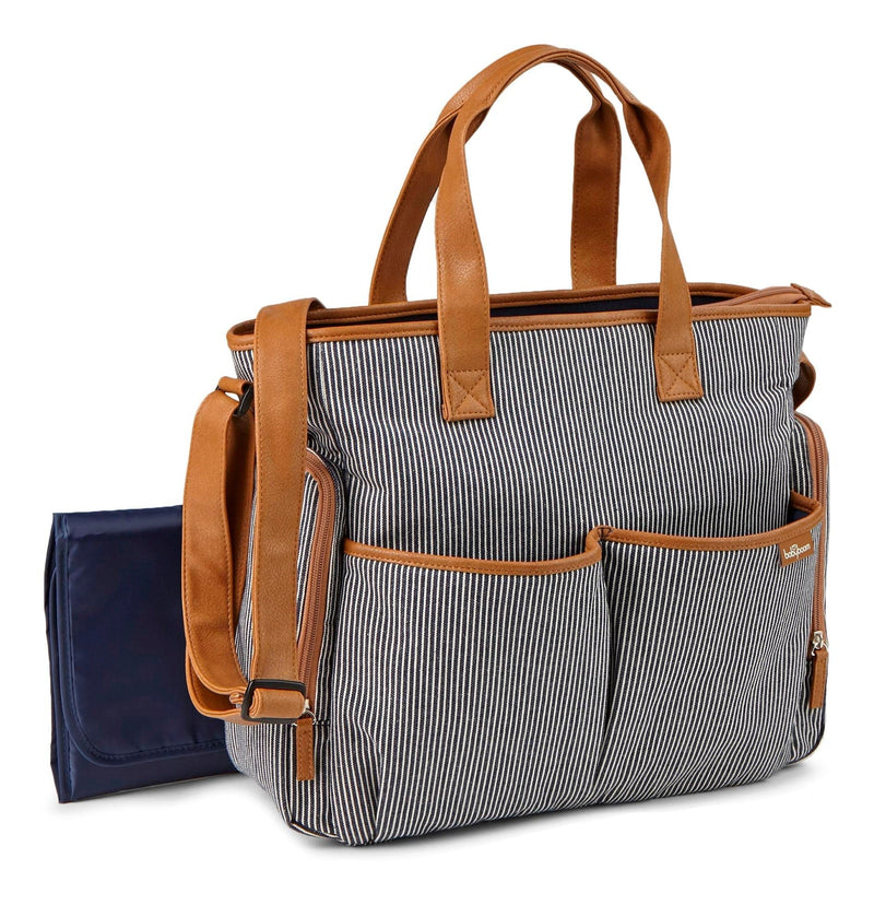 Baby Boom Fashion Tote Diaper Bag with Changing Pad, Assorted C3
