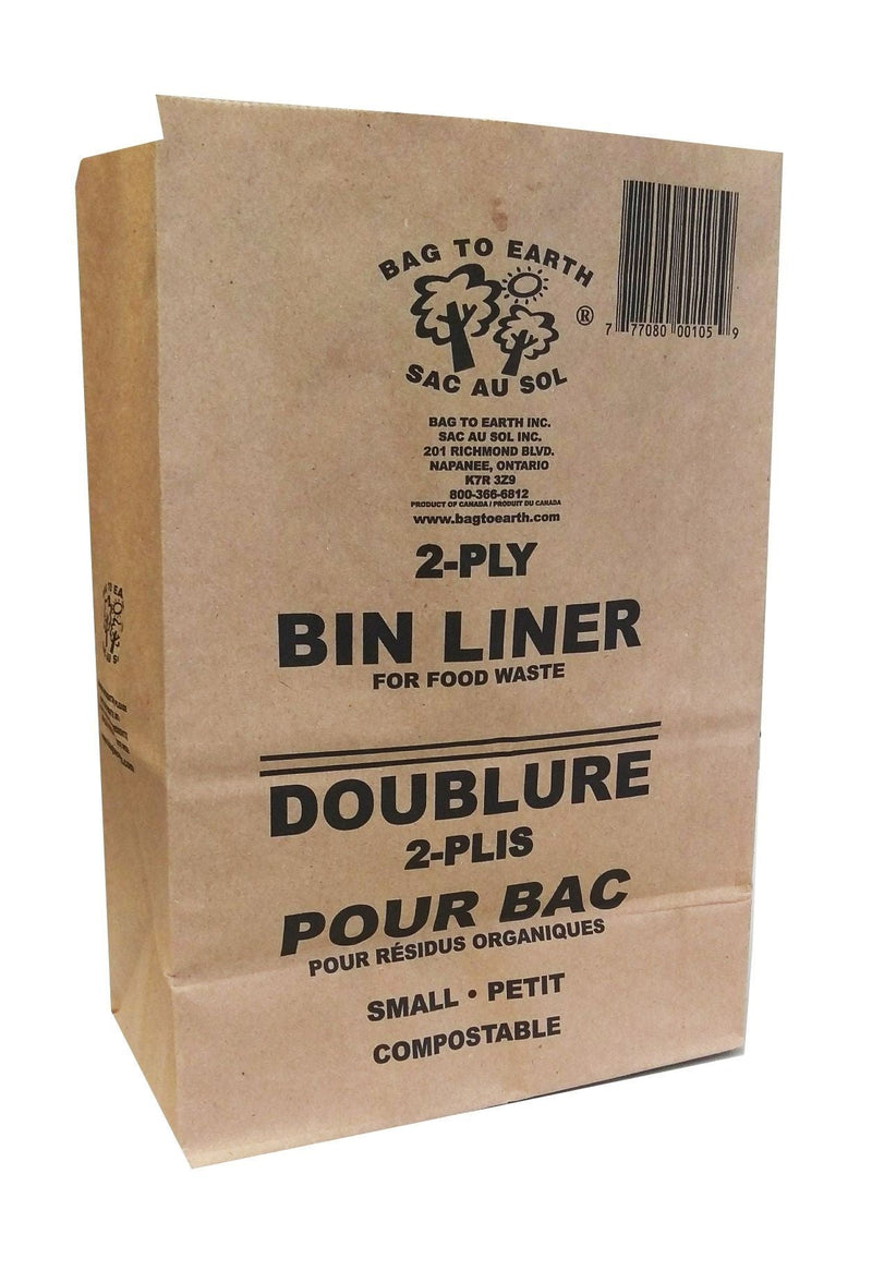 Bag to Earth Paper Liner Bags, Assorted Quantity, Assorted Sizes I3