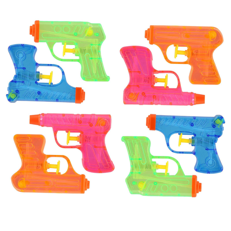 Banzai Mini Soaker Water Blasters, Kids' Outdoor Summer Water Toy, Age 3+, 8-Pk H9