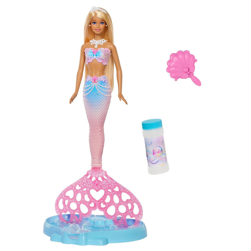 Barbie Bubble Sparkle Mermaid Doll, Ages 3+ Y5