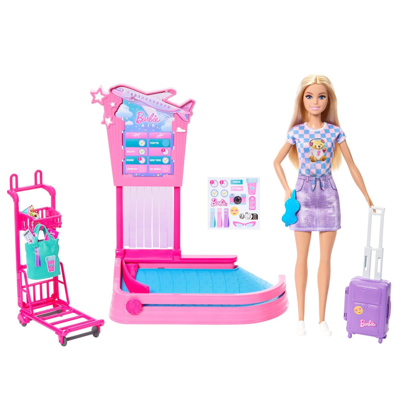 Barbie Doll and Travel Playset A2