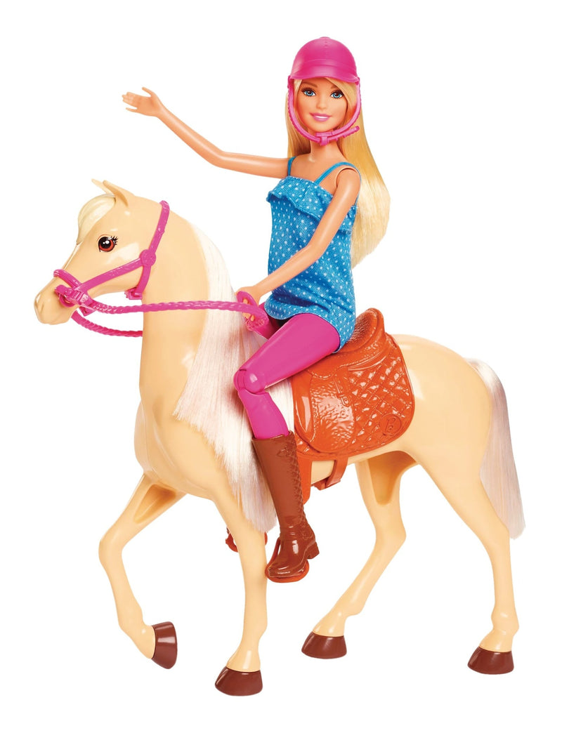 Barbie Doll & Horse Playset for Kids, Assorted, Ages 3+ F2