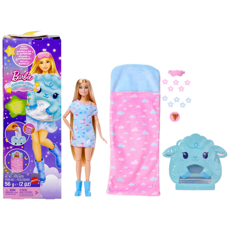 Barbie Party Unboxed Fashion Doll for Ages 3+, Assorted Styles K7