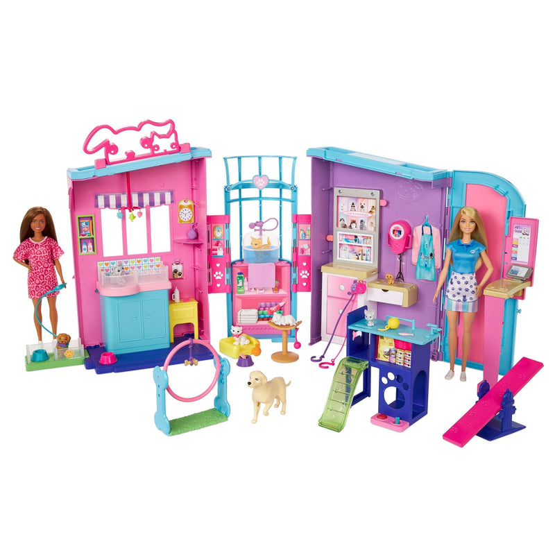 Barbie Pet Daycare Centre Playset, Includes 30+ Accessories, Kids Ages 3+ T0