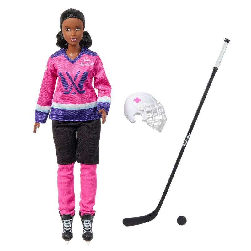 Barbie PWHL TH Hockey Doll, Black Hair J2