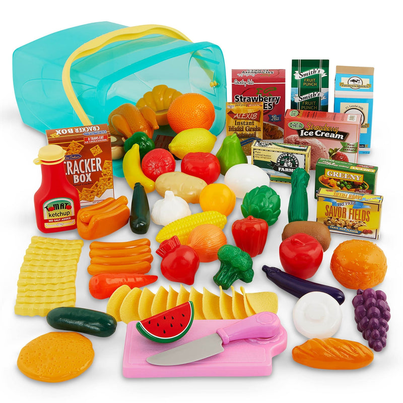Battat Pantry in a Bucket Realistic Toy Set, 79-pc L2