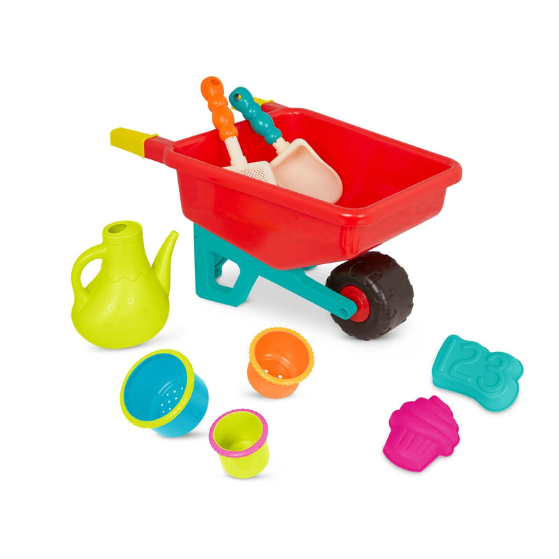 Battat Wheelbarrow Wonders Beach Set Z0