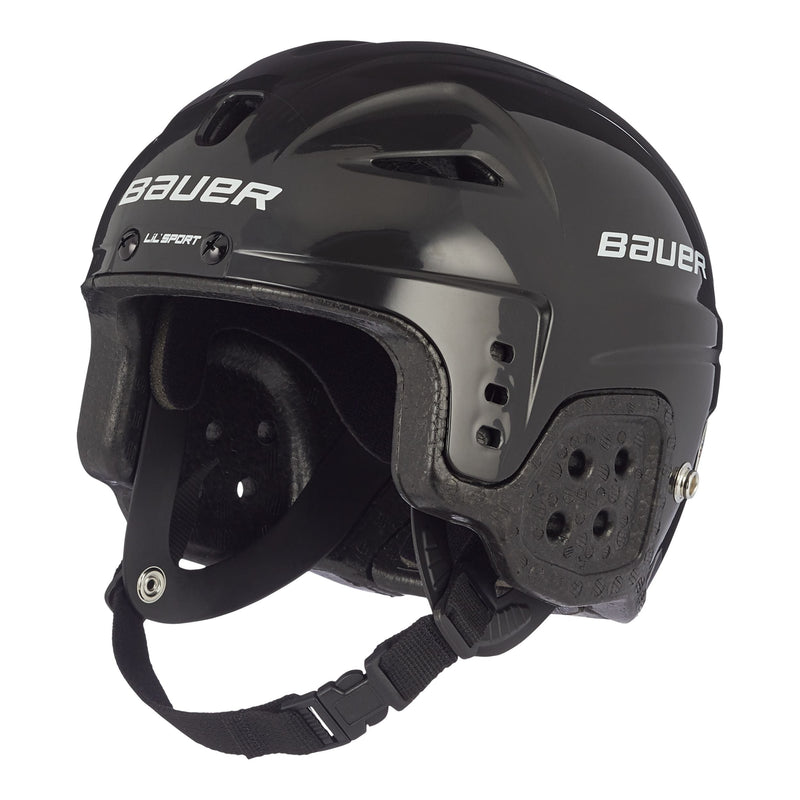 Bauer Lil' Sport Kids Hockey Helmet, Youth, Black or White A8