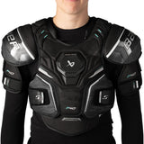 Bauer Supreme F40 Hockey Shoulder Pads, Intermediate, Black, Assorted Sizes