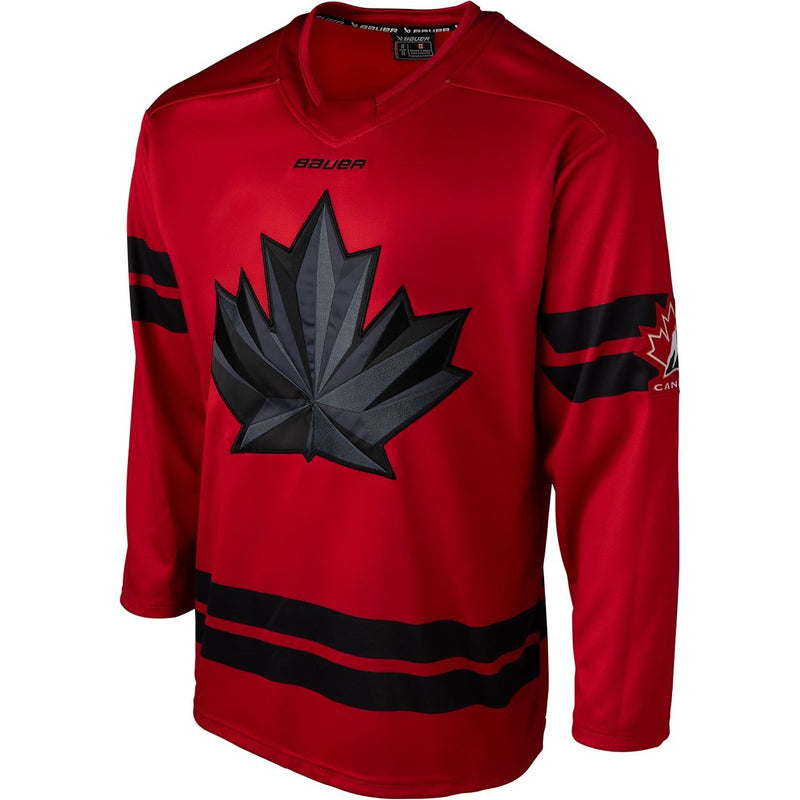 Bauer x Hockey Canada 2026 Replica Jersey, Red, Adult, Assorted Sizes T6