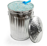 Behrens Galvanized Steel Circular Multi-Purpose Garbage Can, 75-L (19.8 US gal)