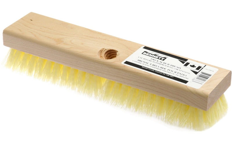 Bennett Female Threaded Deck Scrub Brush, 10-in P3