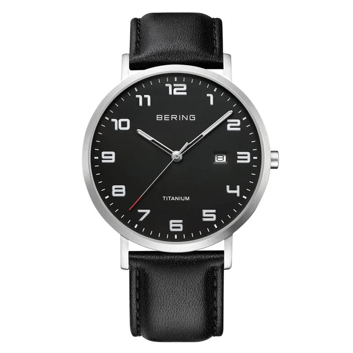 Bering Black Dial Men's Watch S5