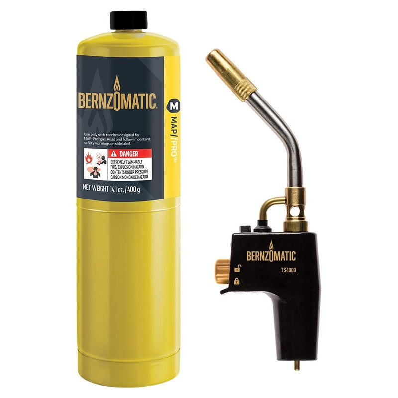 Bernzomatic TS4000 MAP-Pro High-Heat Propane Torch Kit, 400-g C1