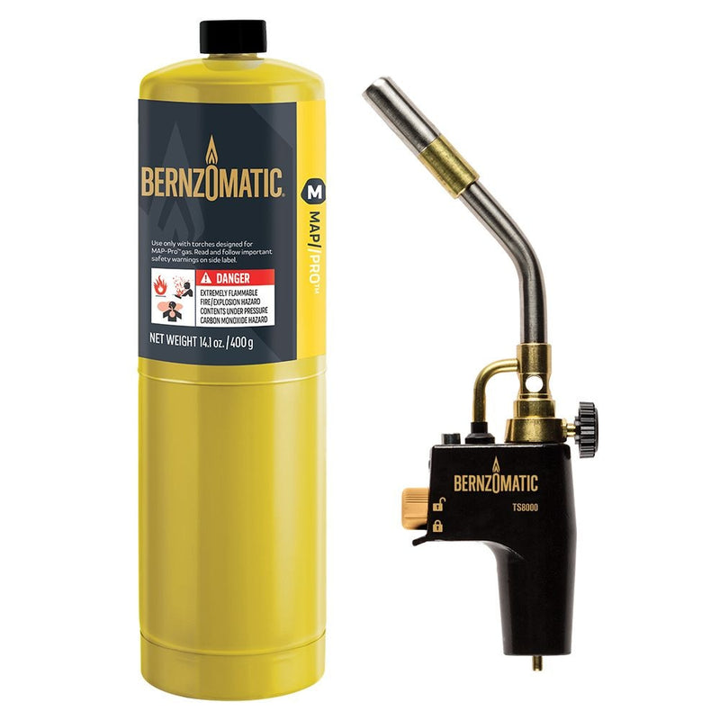 Bernzomatic TS8000 MAP-Pro Max-Heat Propane Torch Kit, 400-g Z6