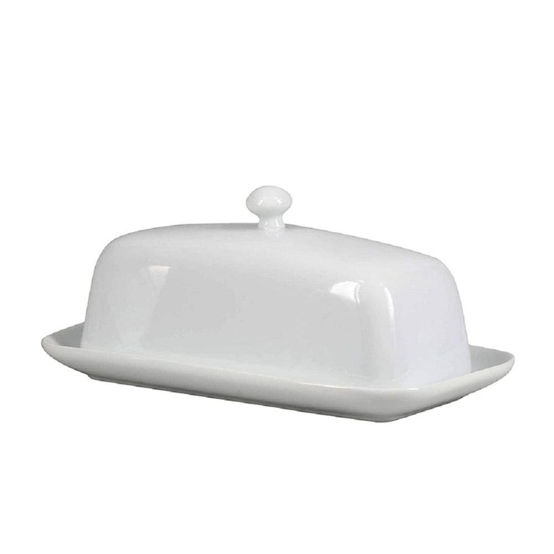 Bia Porcelain Butter Dish with Knob Y4