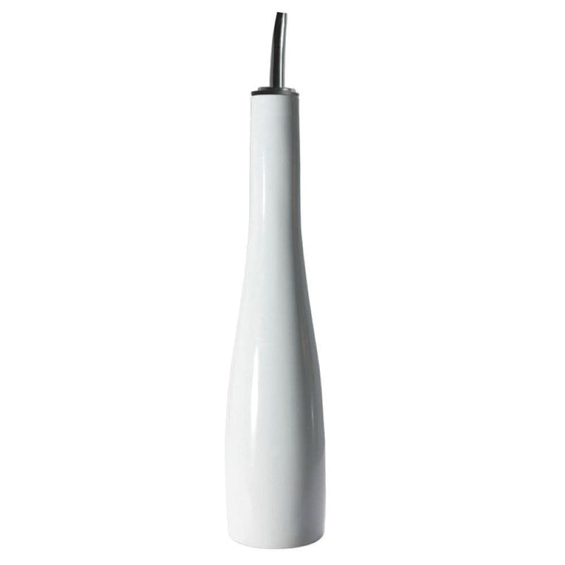 BIA Porcelain Oil Bottle with Pouring Spout, 16-oz, White M7