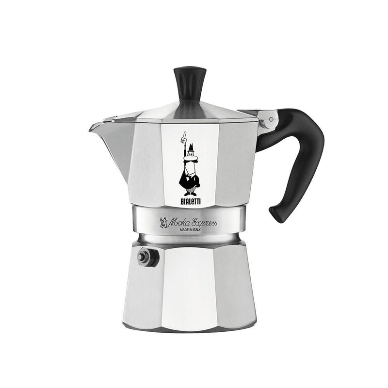 Bialetti Moka Pot with Ergonomic Anti-Scale Handle, 3-Cup I0