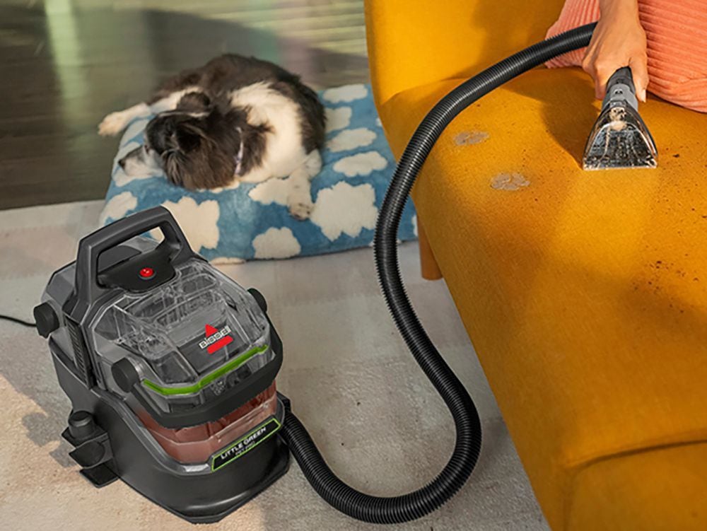 BISSELL Little Green Pet Pro Portable Carpet Cleaner Portable Carpet and Upholstery Deep Cleaner