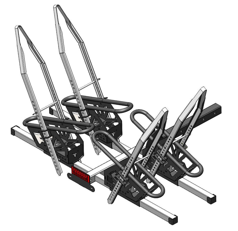 Black Bulldog Hitch Mount Bike Rack I2