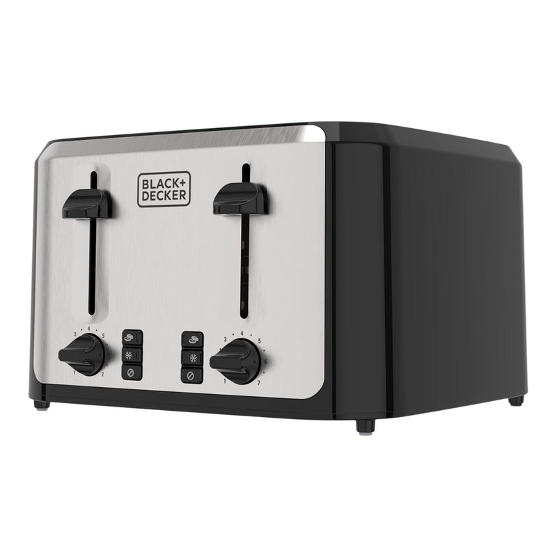 Black & Decker Extra Wide Slots Toaster with 7 Settings, 4-Slices Z5