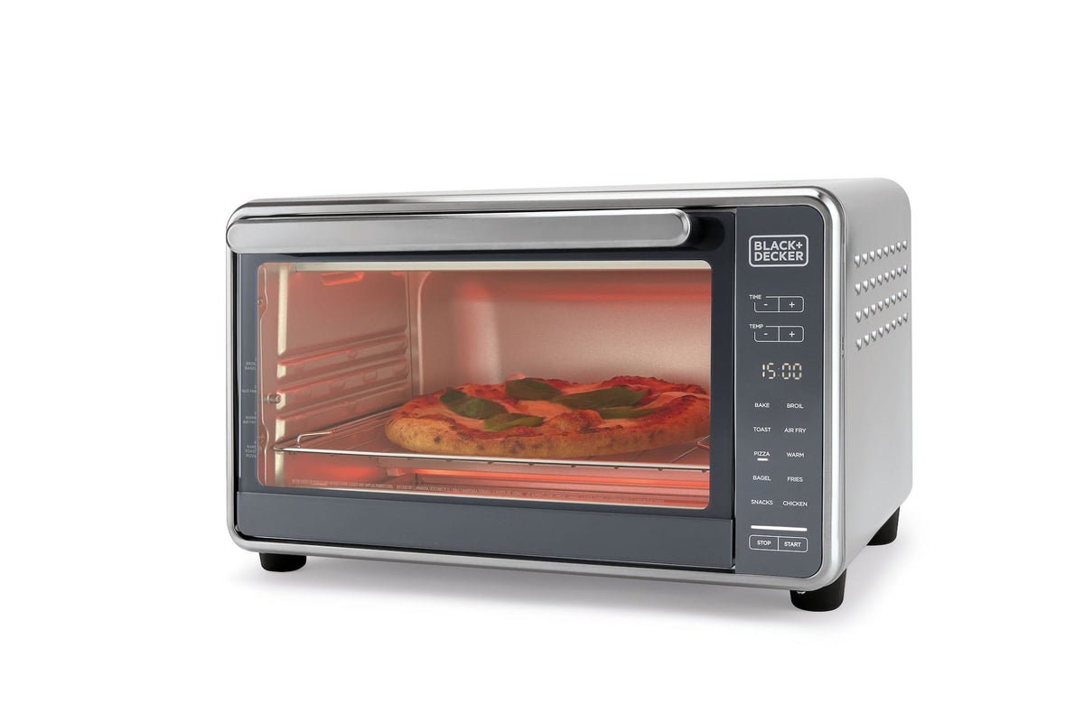 Black N Decker Crisp N Bake Pro 6-Slice Digital Toaster Oven